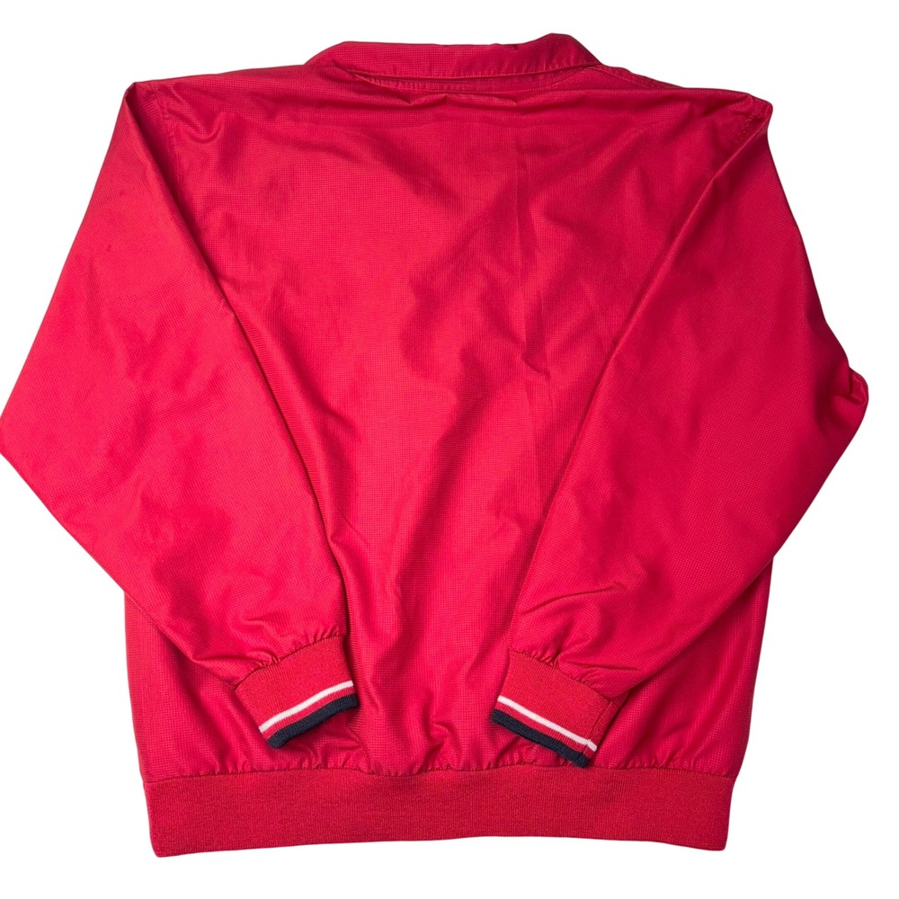 Cutter & Buck Ladies Newcastle Pullover Windbreaker Jacket Red Medium - Picture 3 of 8